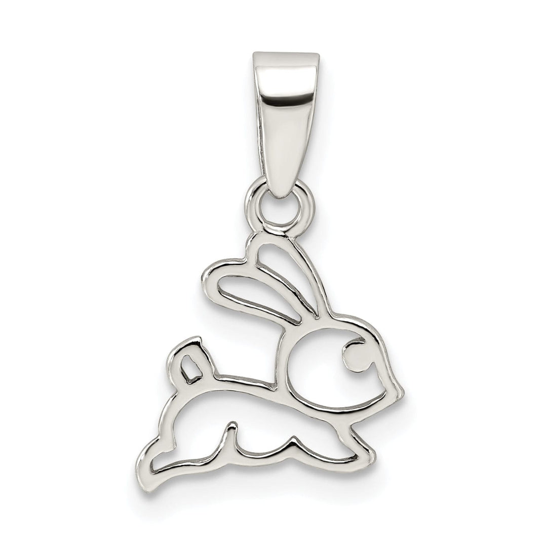 Lovely Rita's Pendants & Charms Sterling Silver Polished Bunny Pendant