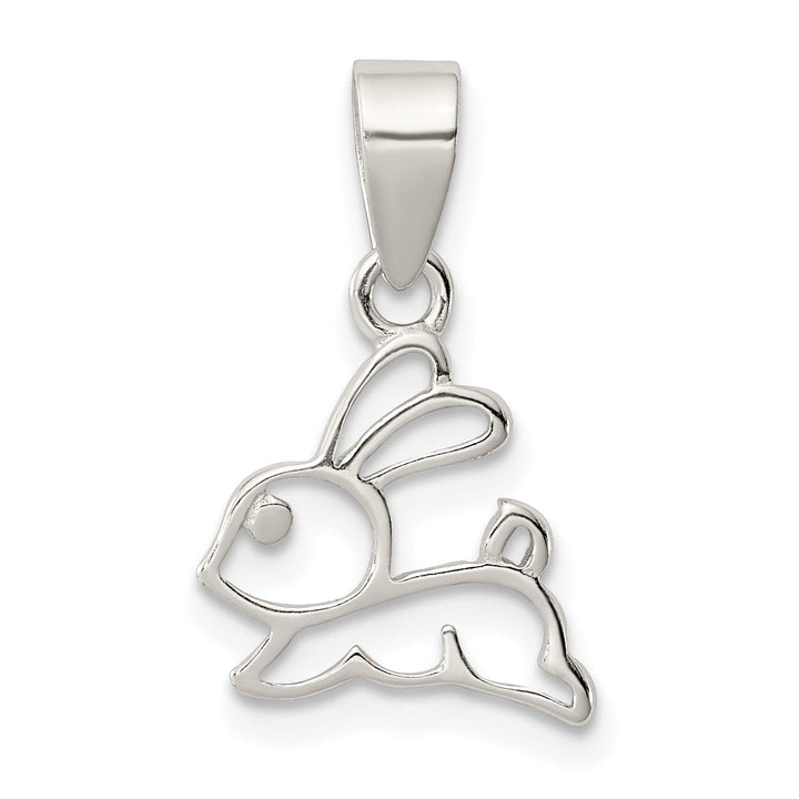 Lovely Rita's Pendants & Charms Sterling Silver Polished Bunny Pendant