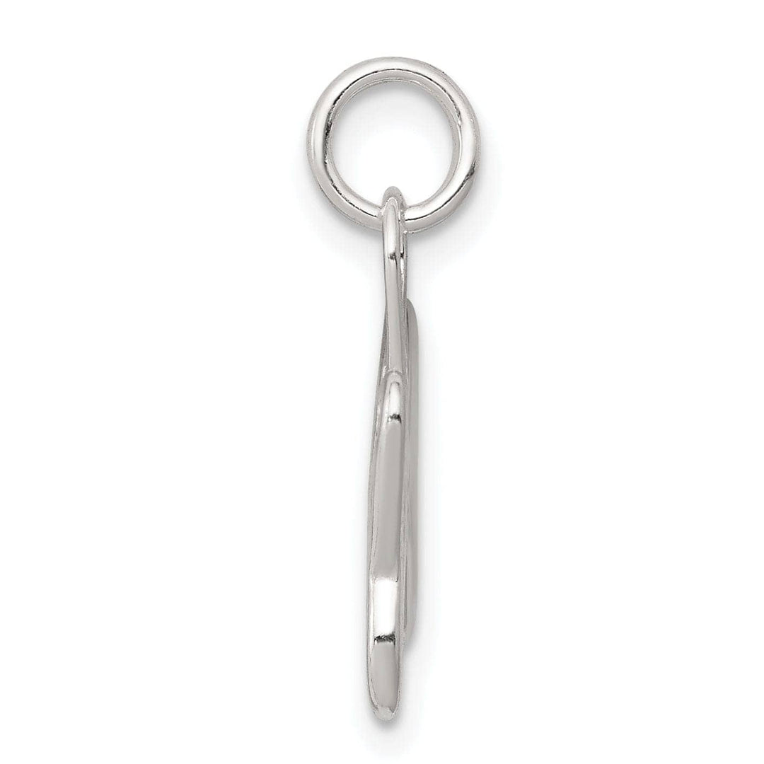 Lovely Rita's Pendants & Charms Sterling Silver Polished Butterfly Charm