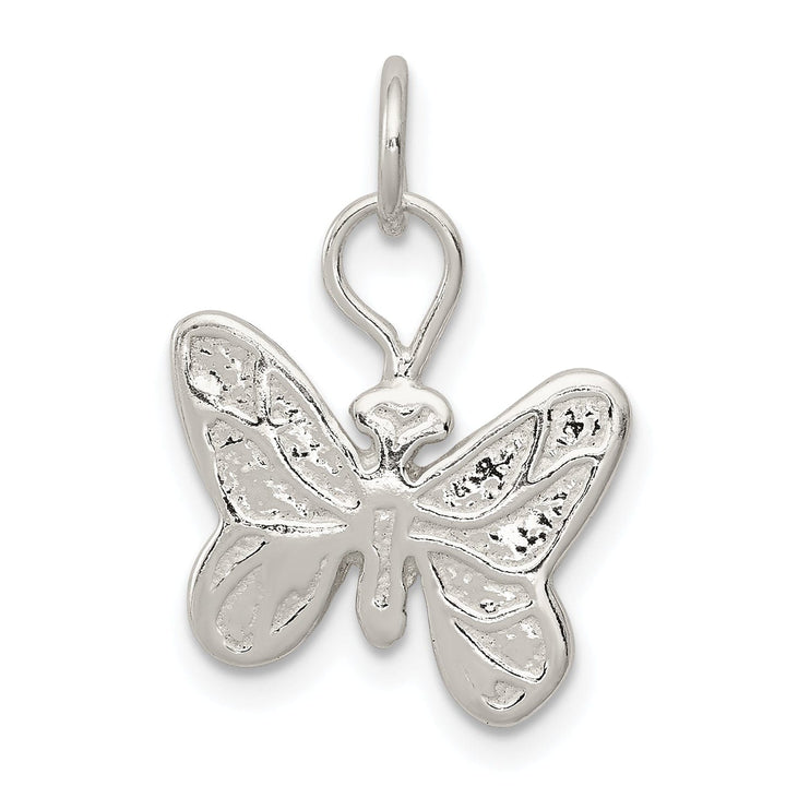 Lovely Rita's Pendants & Charms Sterling Silver Polished Butterfly Charm