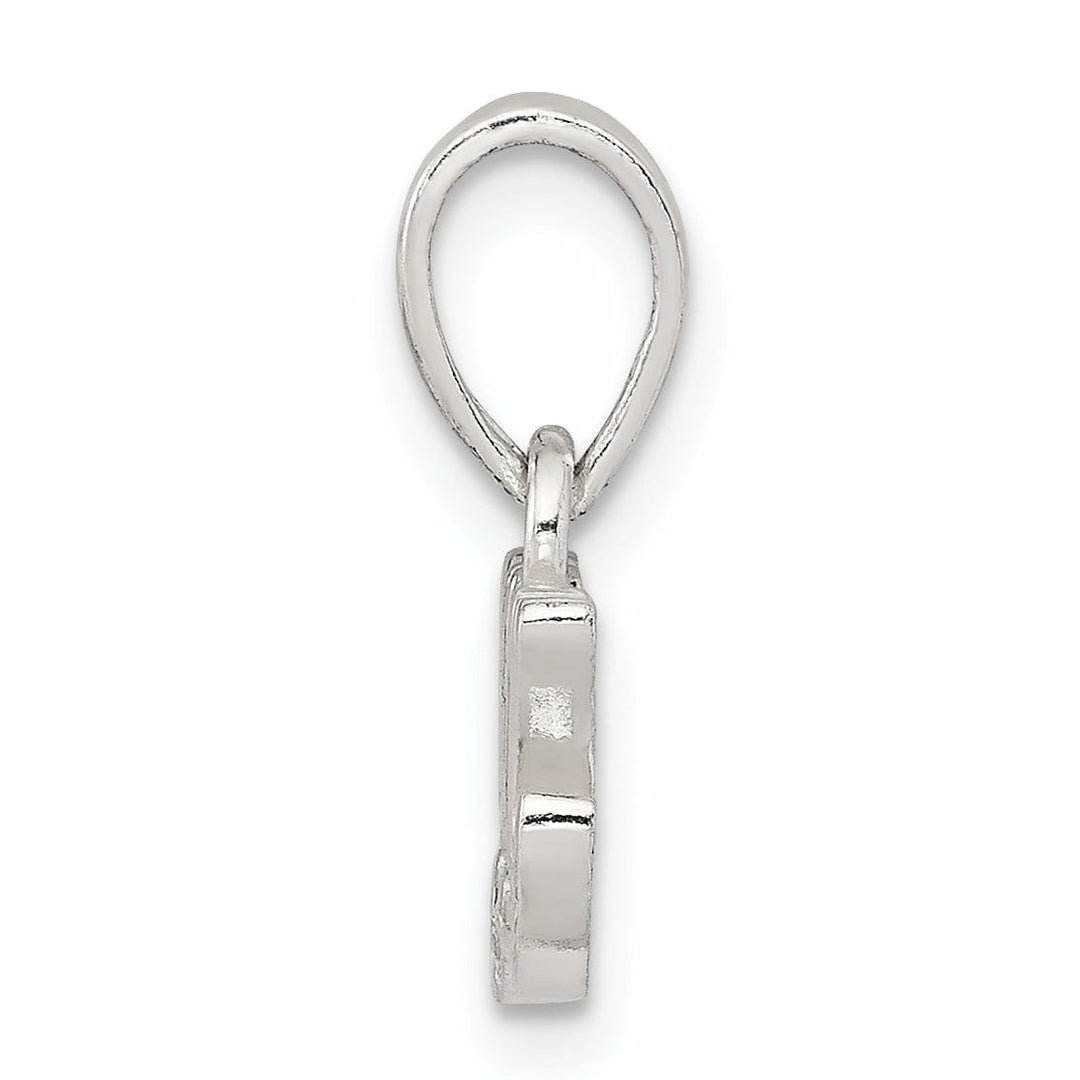 Lovely Rita's Pendants & Charms Sterling Silver Polished C.Z Mom Pendant