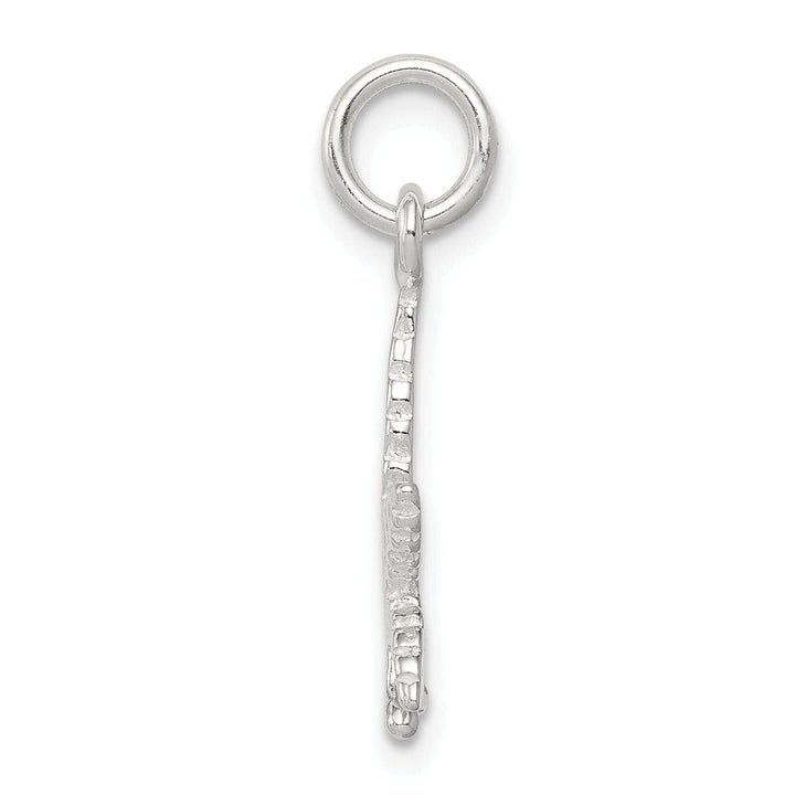 Lovely Rita's Pendants & Charms Sterling Silver Polished Finish Leaf Charm