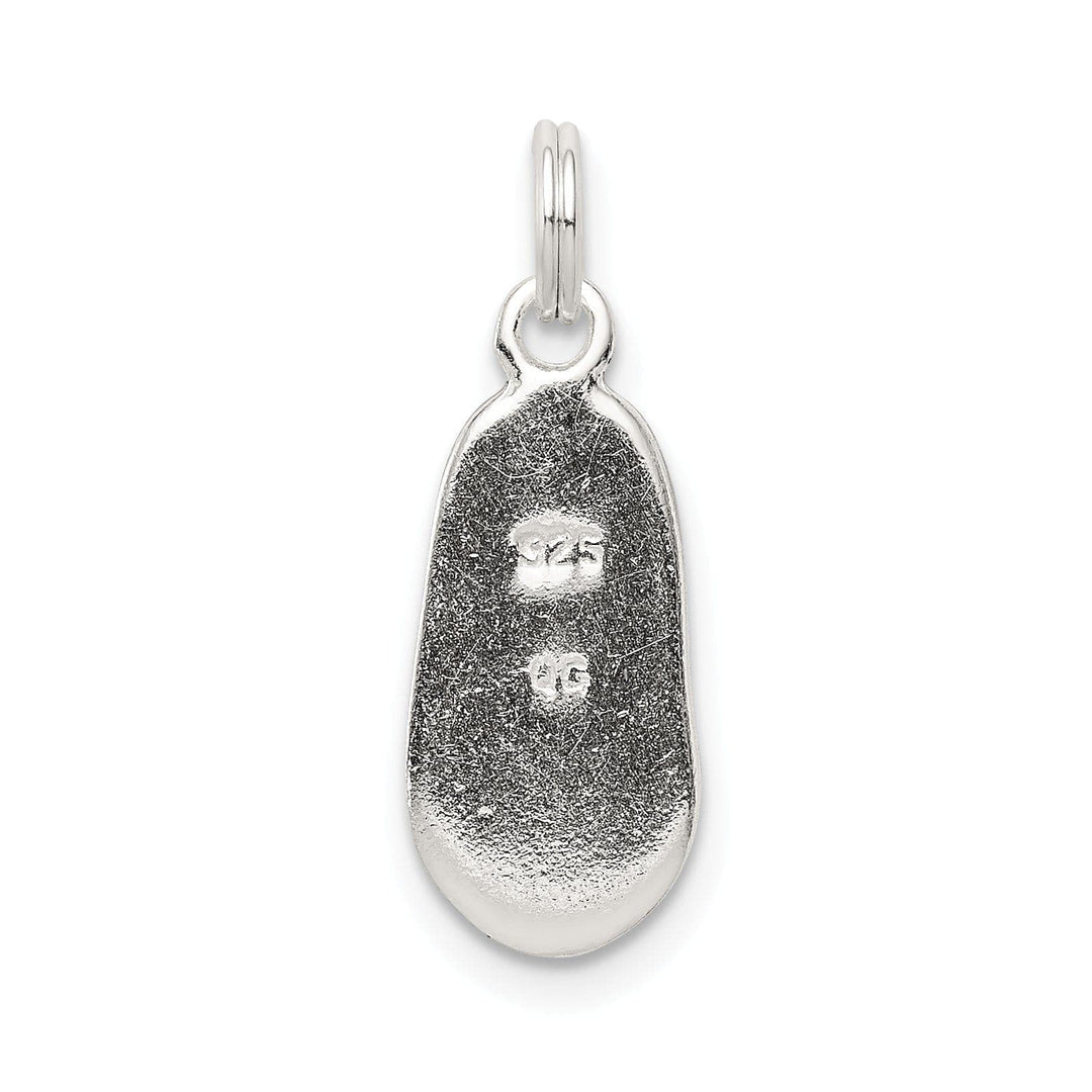 Lovely Rita's Pendants & Charms Sterling Silver Polished Finish Shoe Charm