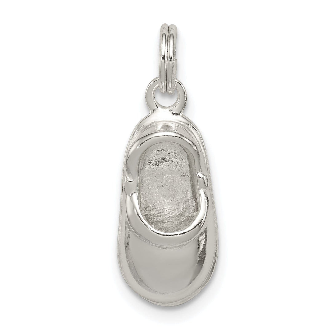 Lovely Rita's Pendants & Charms Sterling Silver Polished Finish Shoe Charm
