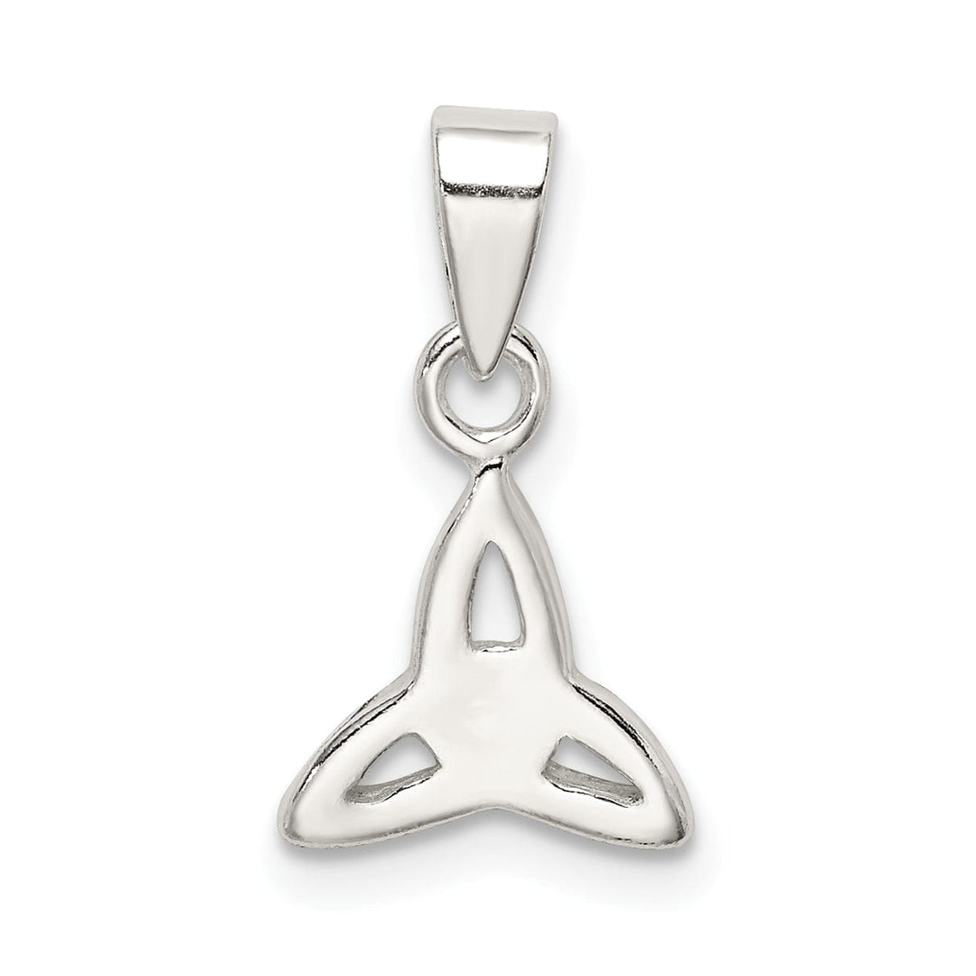 Lovely Rita's Pendants & Charms Sterling Silver Polished Finish Trinity Pendant