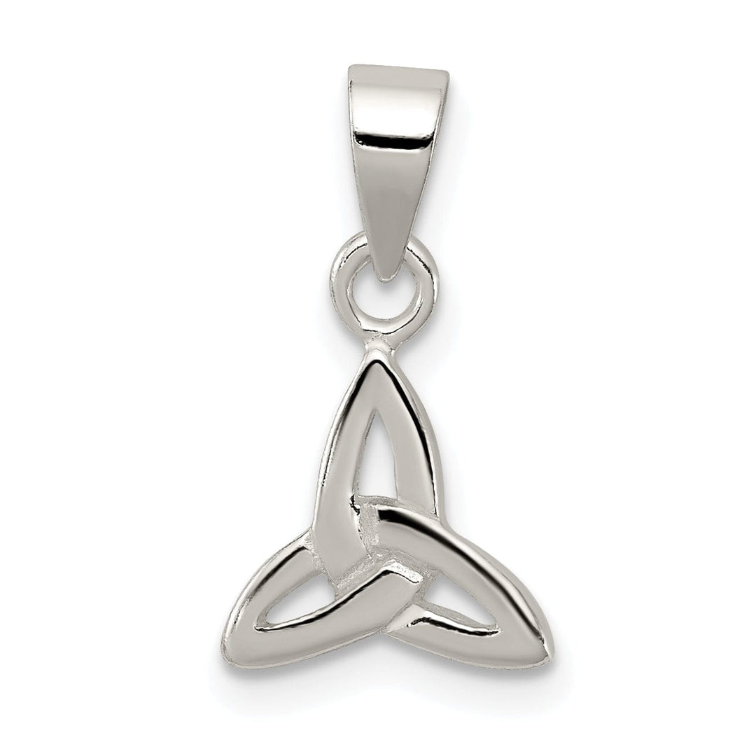 Lovely Rita's Pendants & Charms Sterling Silver Polished Finish Trinity Pendant