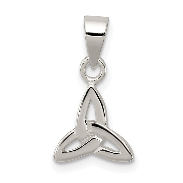 Lovely Rita's Pendants & Charms Sterling Silver Polished Finish Trinity Pendant
