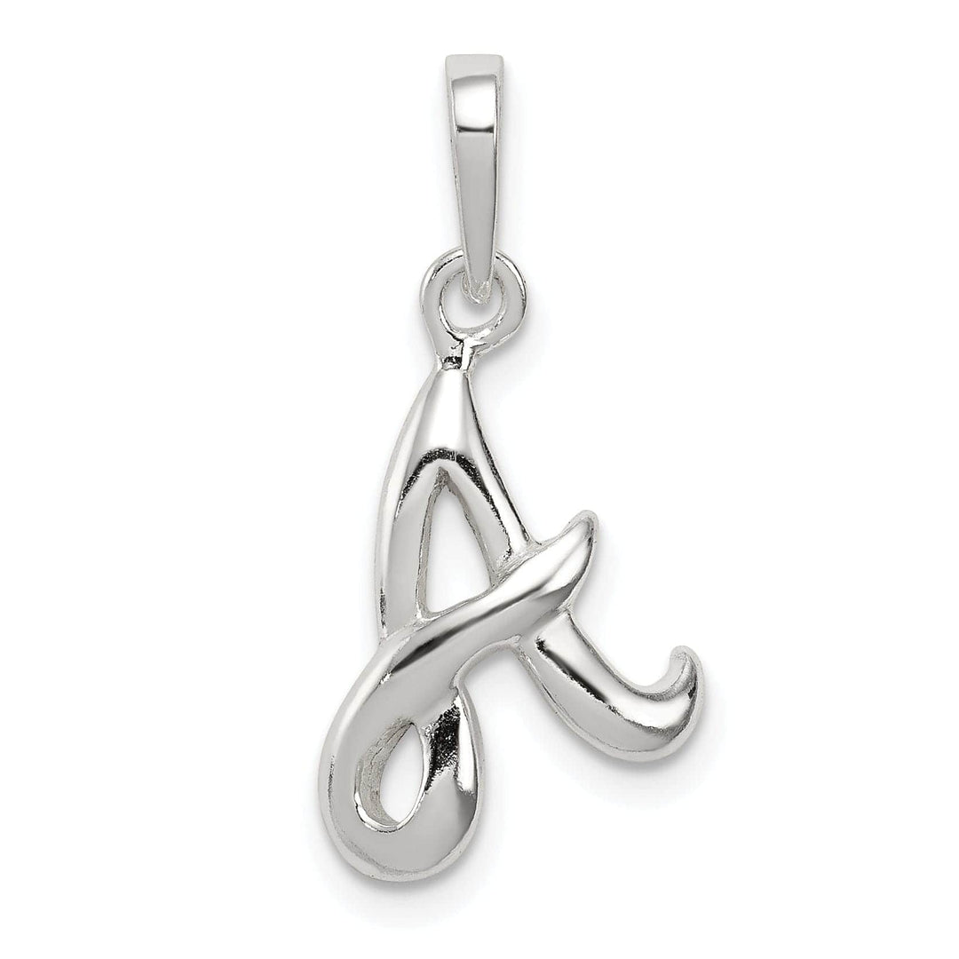 Lovely Rita's Pendants & Charms Sterling Silver Polished Initial A Pendant