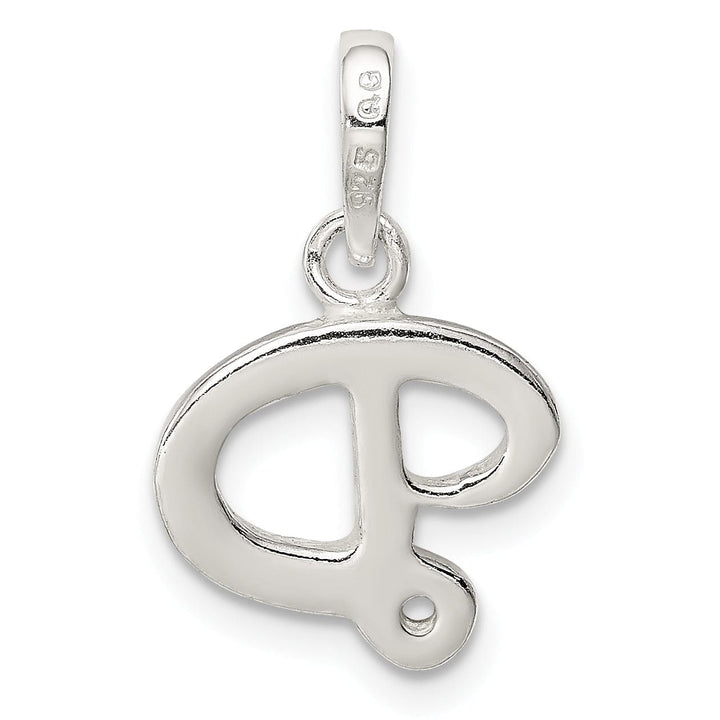 Lovely Rita's Pendants & Charms Sterling Silver Polished Initial D Pendant