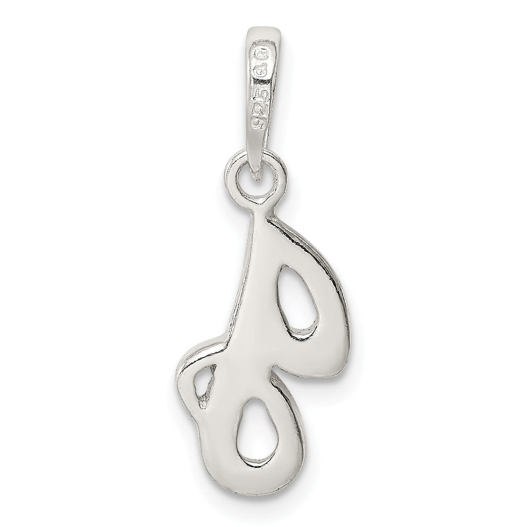 Lovely Rita's Pendants & Charms Sterling Silver Polished Initial J Pendant