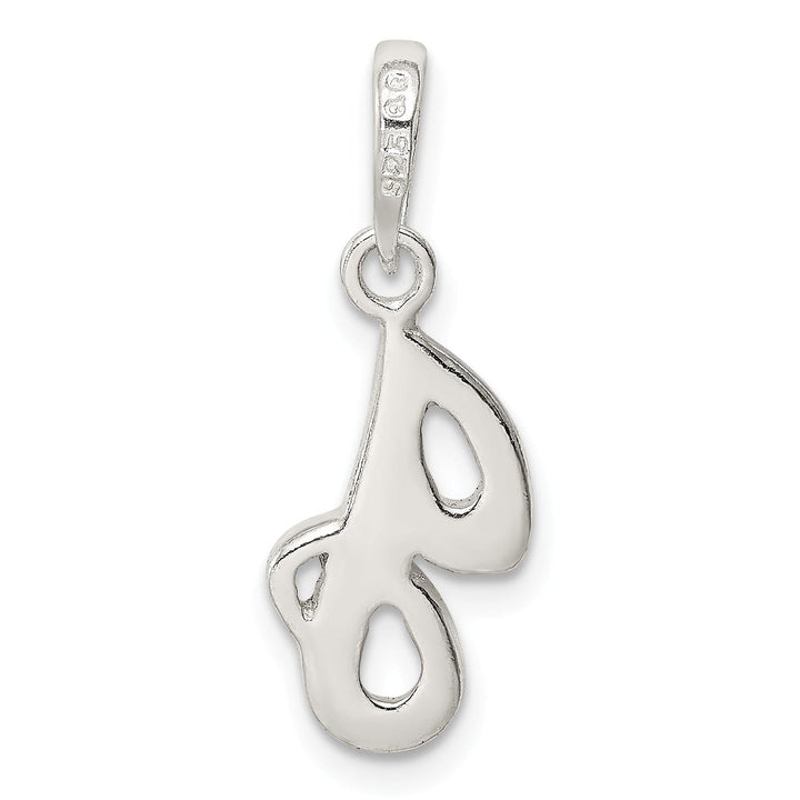 Lovely Rita's Pendants & Charms Sterling Silver Polished Initial J Pendant