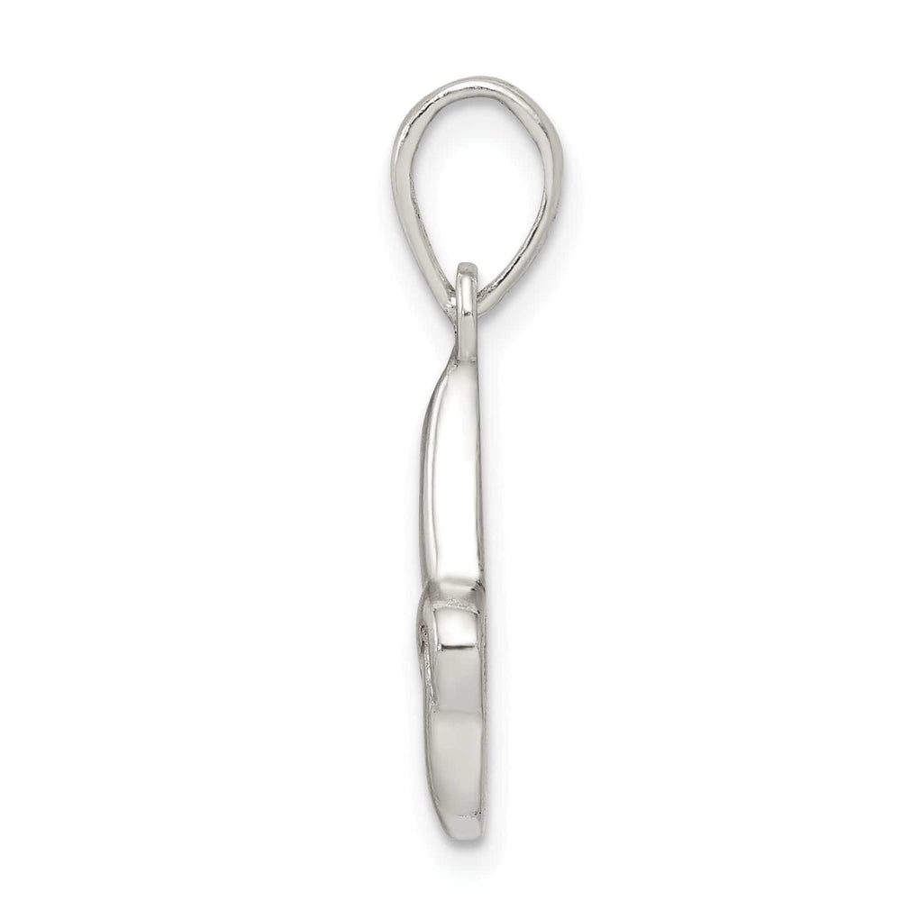 Lovely Rita's Pendants & Charms Sterling Silver Polished Initial J Pendant