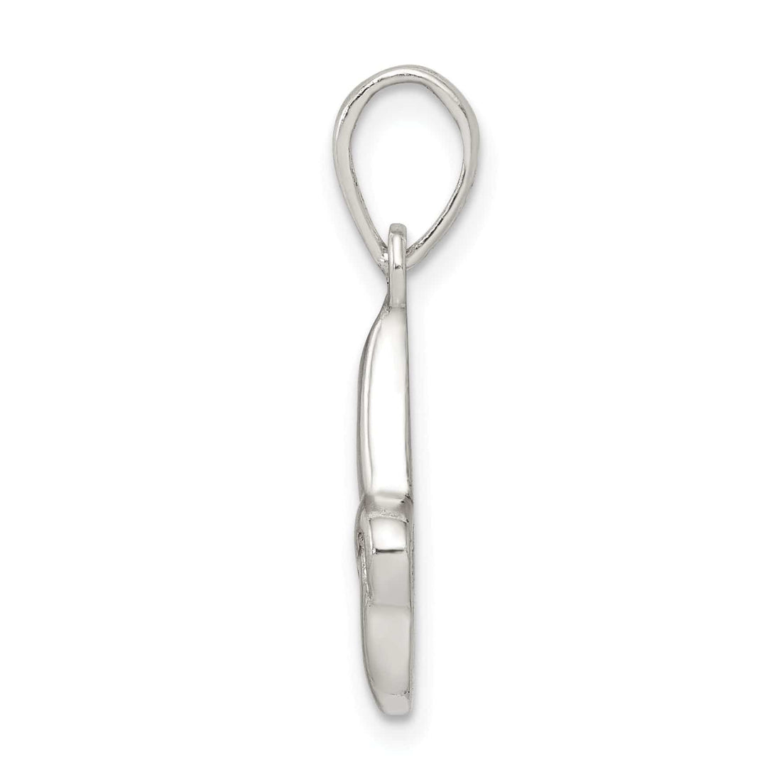 Lovely Rita's Pendants & Charms Sterling Silver Polished Initial J Pendant