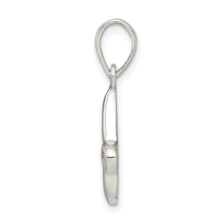 Lovely Rita's Pendants & Charms Sterling Silver Polished Initial J Pendant