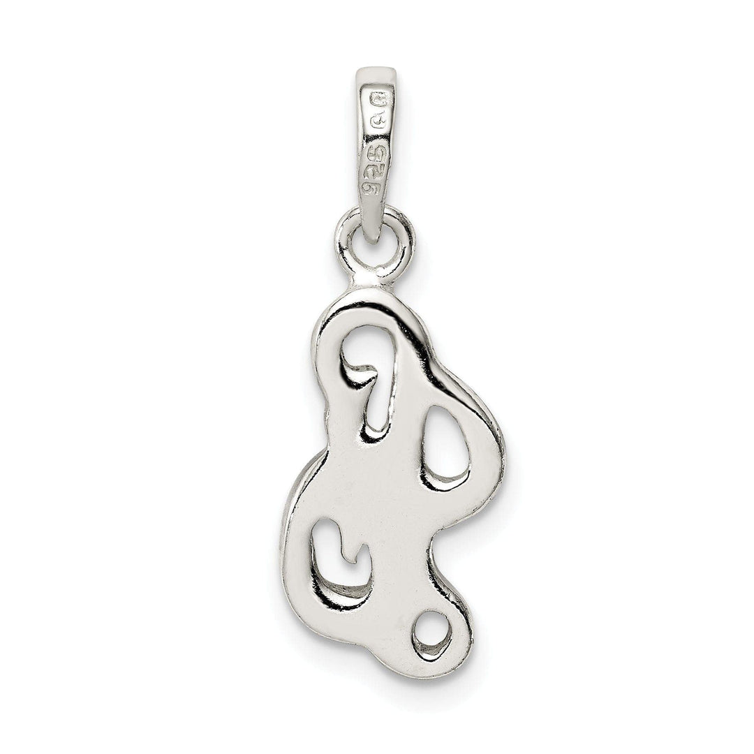 Lovely Rita's Pendants & Charms Sterling Silver Polished Initial L Pendant