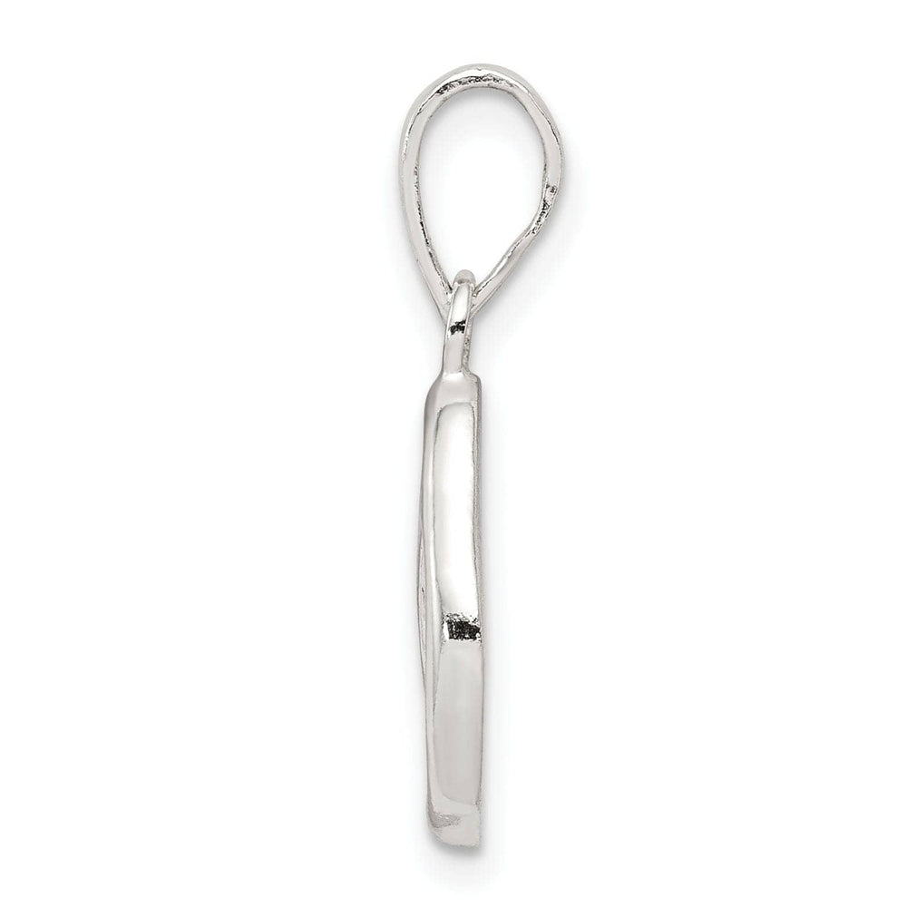Lovely Rita's Pendants & Charms Sterling Silver Polished Initial O Pendant