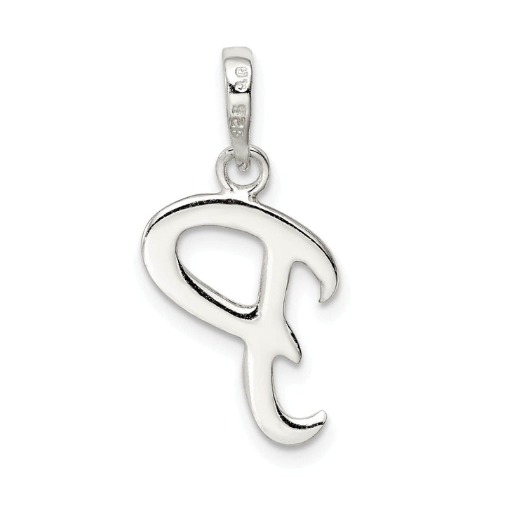 Lovely Rita's Pendants & Charms Sterling Silver Polished Initial P Pendant