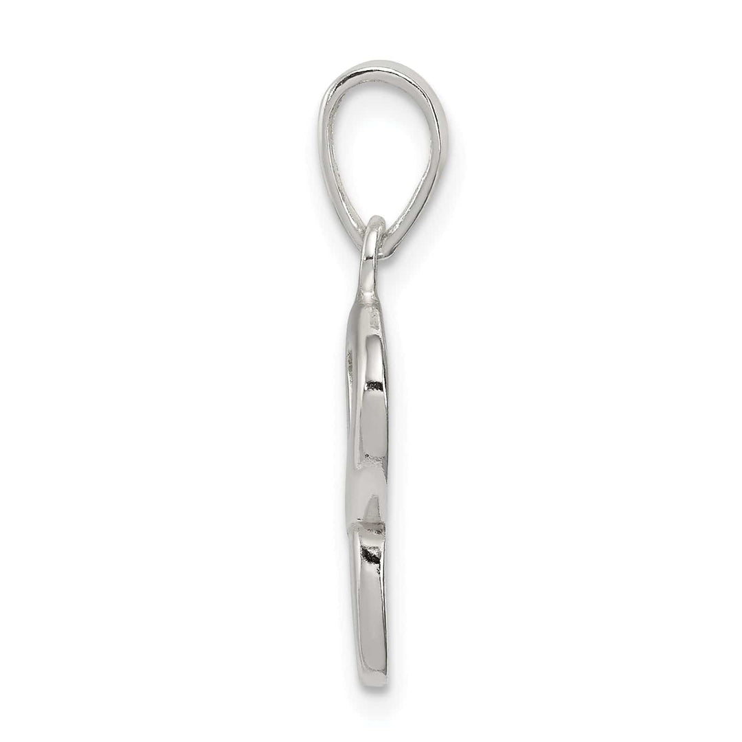 Lovely Rita's Pendants & Charms Sterling Silver Polished Initial P Pendant