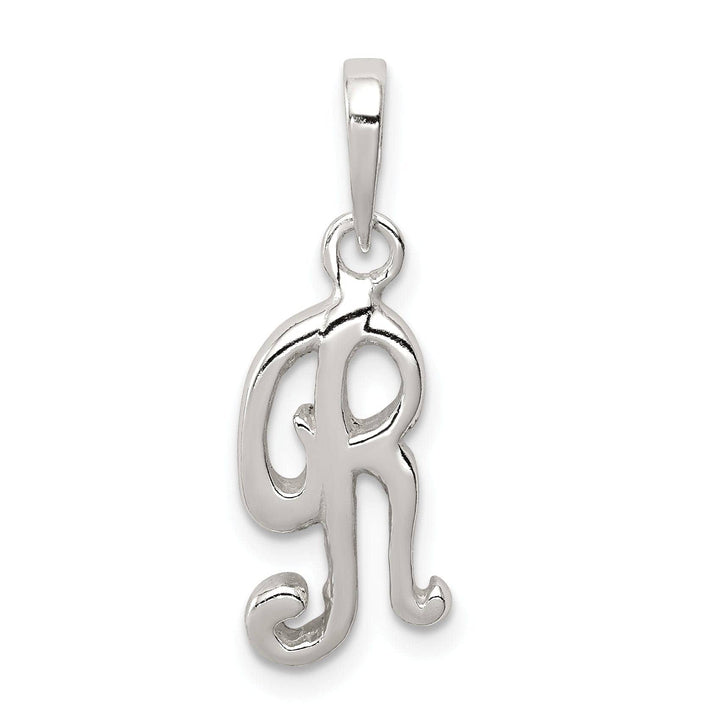 Lovely Rita's Pendants & Charms Sterling Silver Polished Initial R Pendant