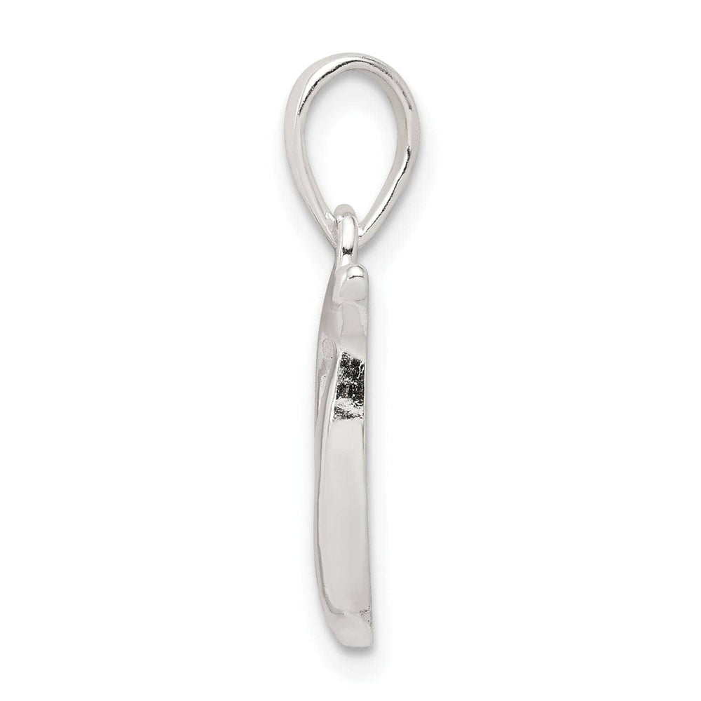 Lovely Rita's Pendants & Charms Sterling Silver Polished Initial T Pendant