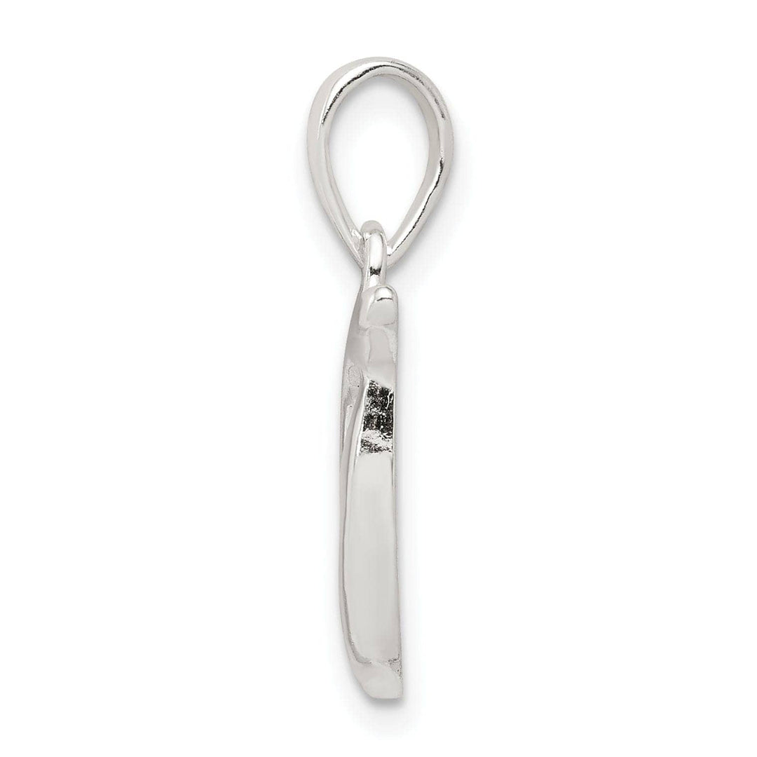 Lovely Rita's Pendants & Charms Sterling Silver Polished Initial T Pendant