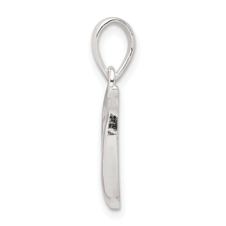 Lovely Rita's Pendants & Charms Sterling Silver Polished Initial T Pendant