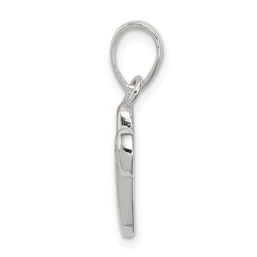 Lovely Rita's Pendants & Charms Sterling Silver Polished Initial V Pendant