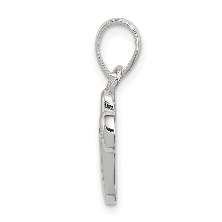 Lovely Rita's Pendants & Charms Sterling Silver Polished Initial V Pendant