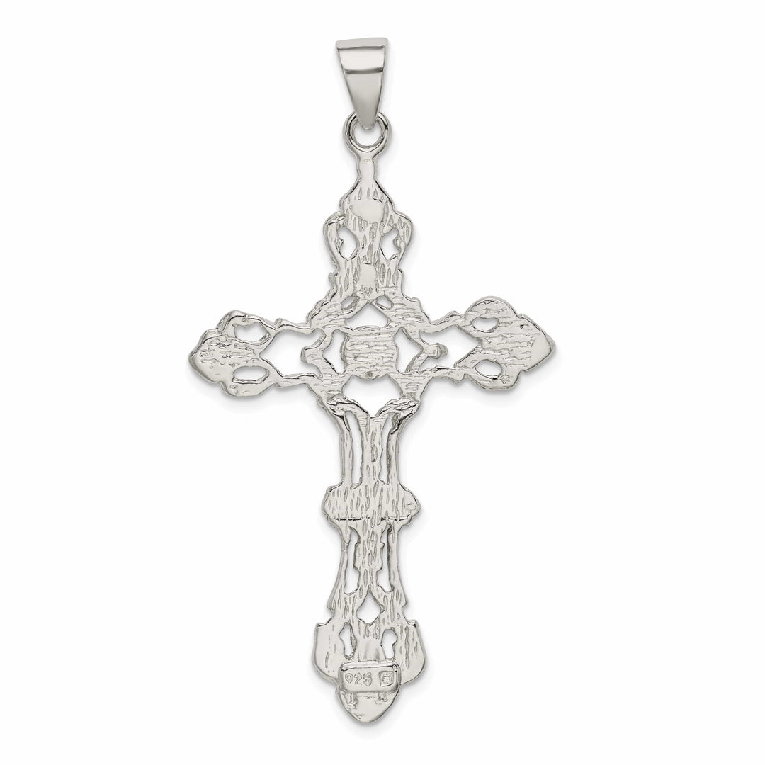 Lovely Rita's Pendants & Charms Sterling Silver Polished INRI Cross Pendant