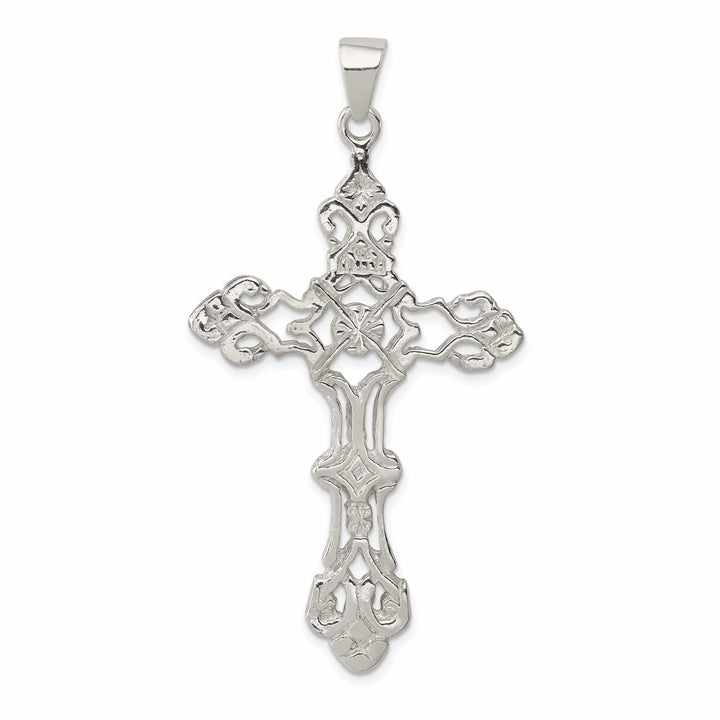 Lovely Rita's Pendants & Charms Sterling Silver Polished INRI Cross Pendant