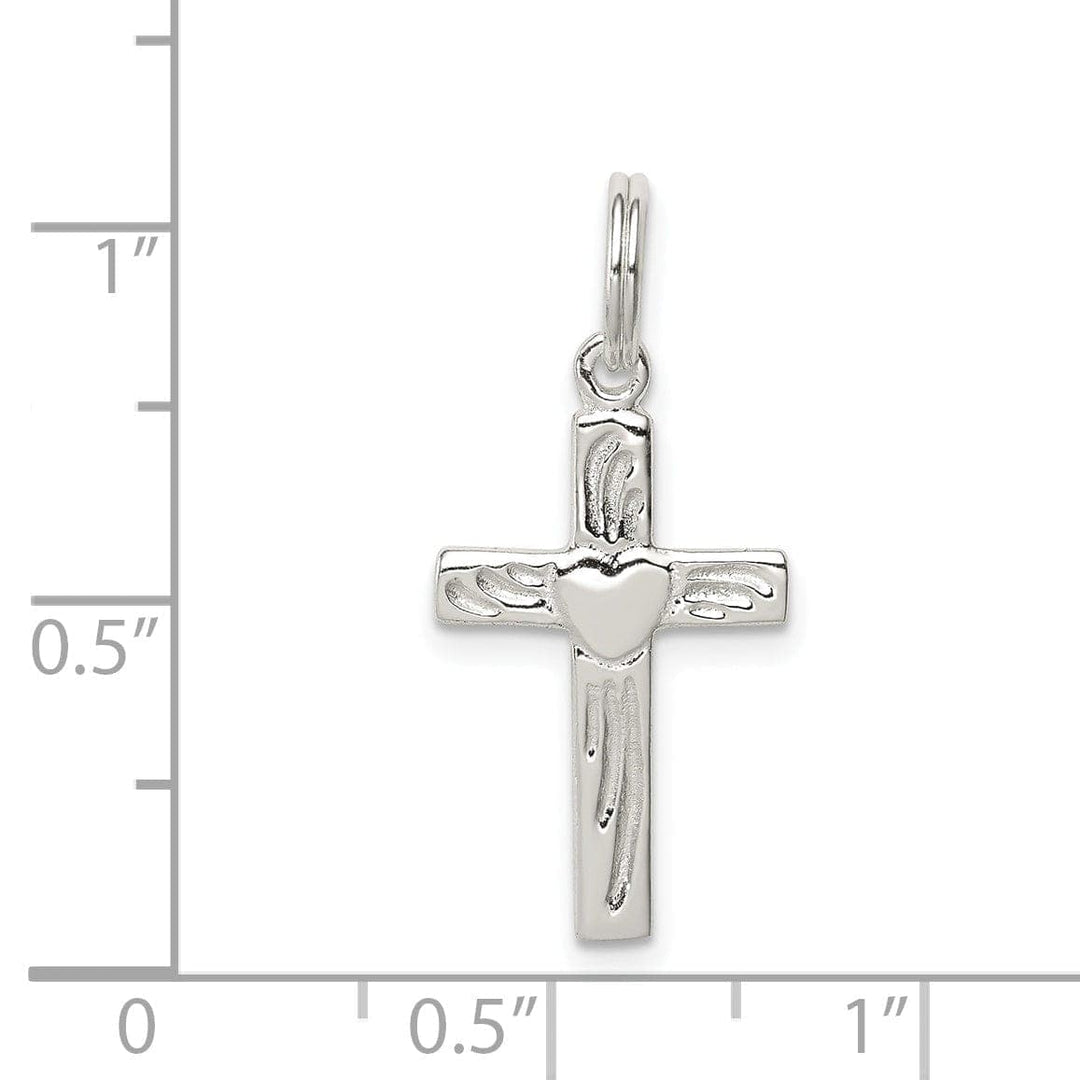 Lovely Rita's Pendants & Charms Sterling Silver Polished Latin Cross Pendant