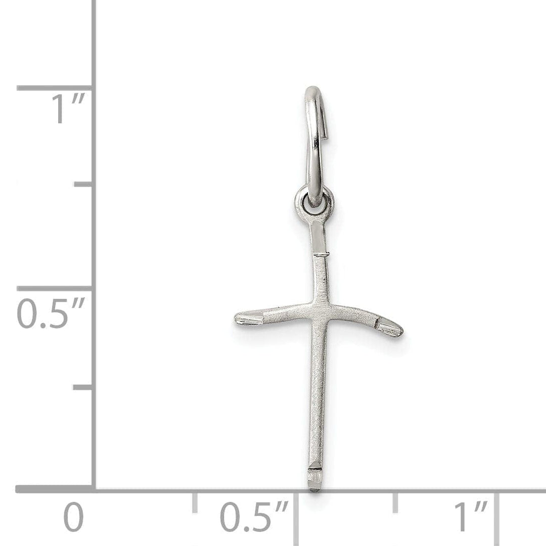 Lovely Rita's Pendants & Charms Sterling Silver Polished Latin Cross Pendant