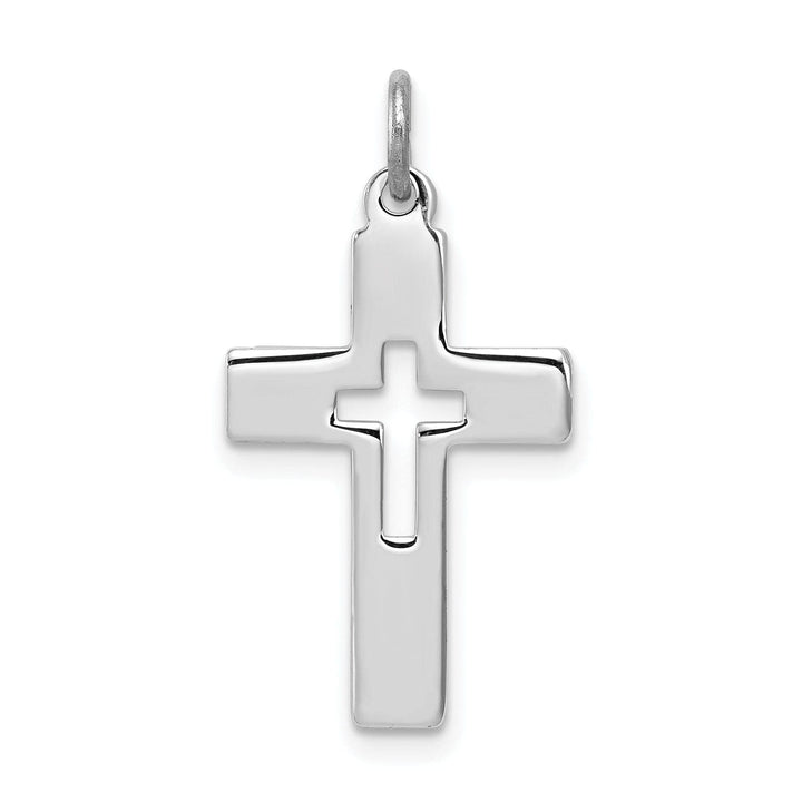 Lovely Rita's Pendants & Charms Sterling Silver Polished Latin Cross Pendant