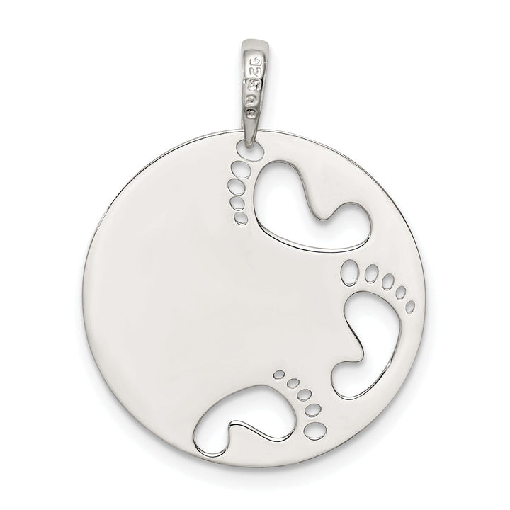 Lovely Rita's Pendants & Charms Sterling Silver Polished Me & Mom Pendant