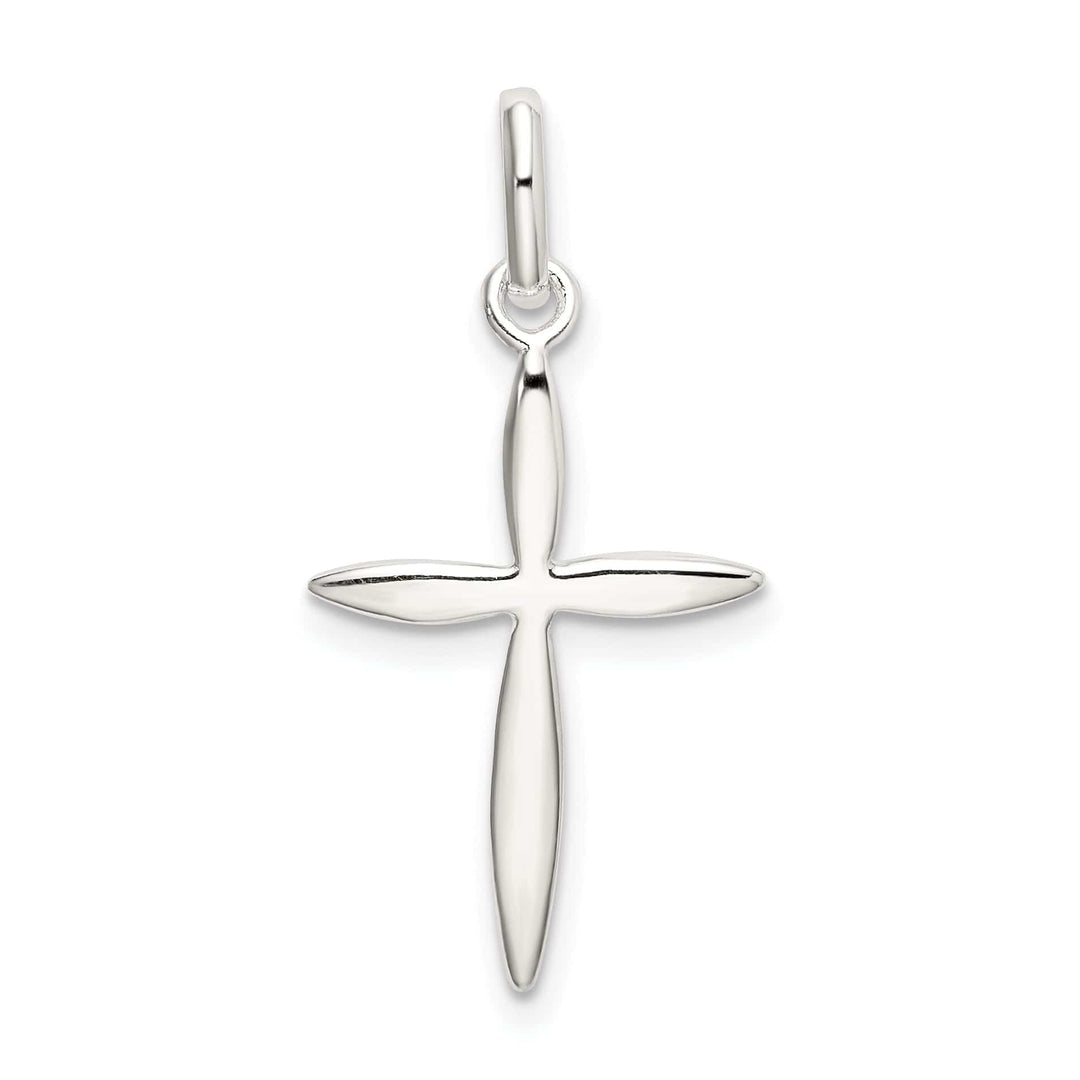 Lovely Rita's Pendants & Charms Sterling Silver Polished Passion Cross Charm