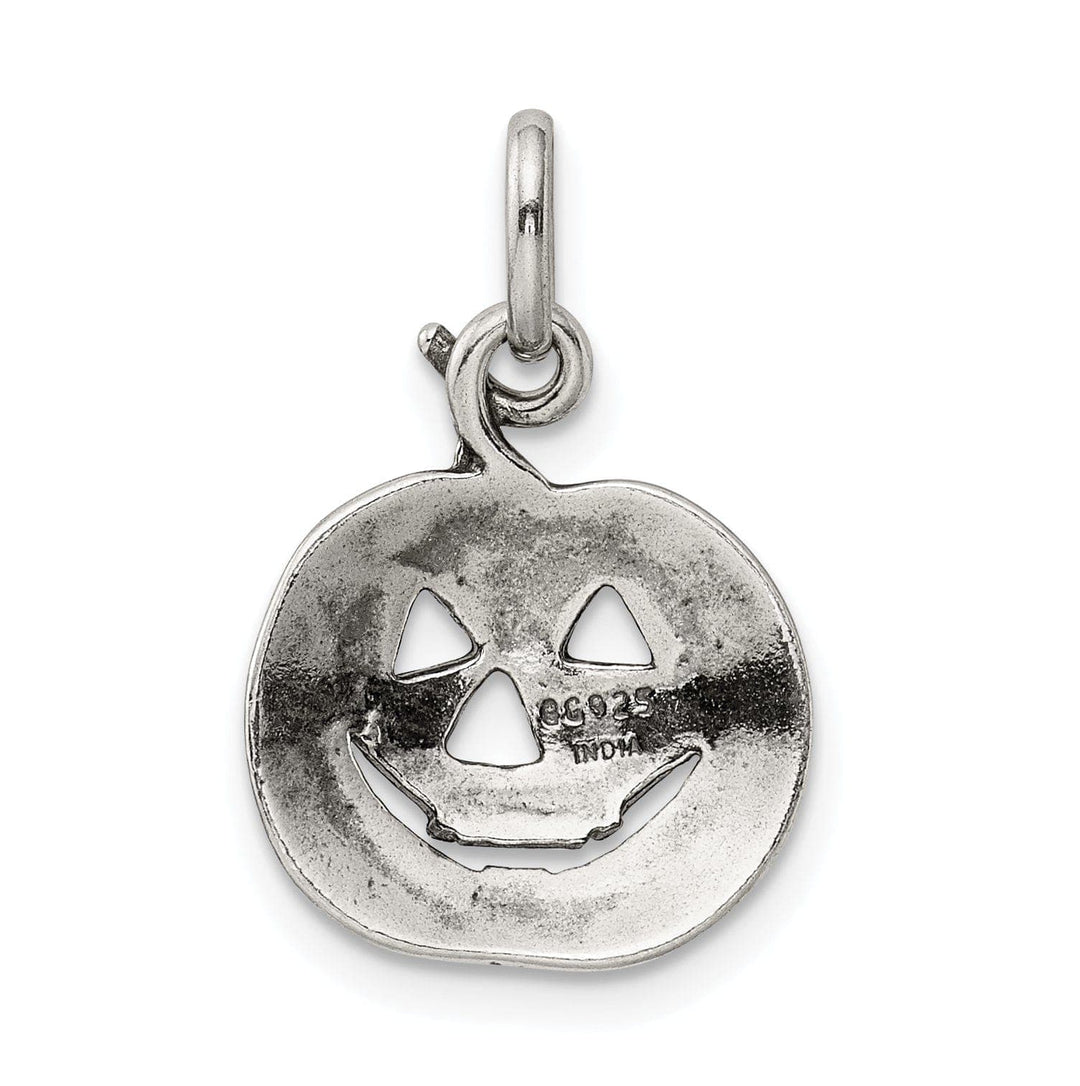 Lovely Rita's Pendants & Charms Sterling Silver Pumpkin Charm Pendant