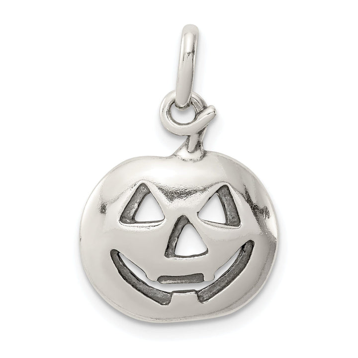 Lovely Rita's Pendants & Charms Sterling Silver Pumpkin Charm Pendant