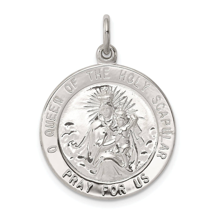 Lovely Rita's Pendants & Charms Sterling Silver Queen of the Holy Scapular Medal