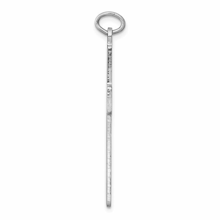 Lovely Rita's Pendants & Charms Sterling Silver Rhodium-plated Latin Cross Pendant