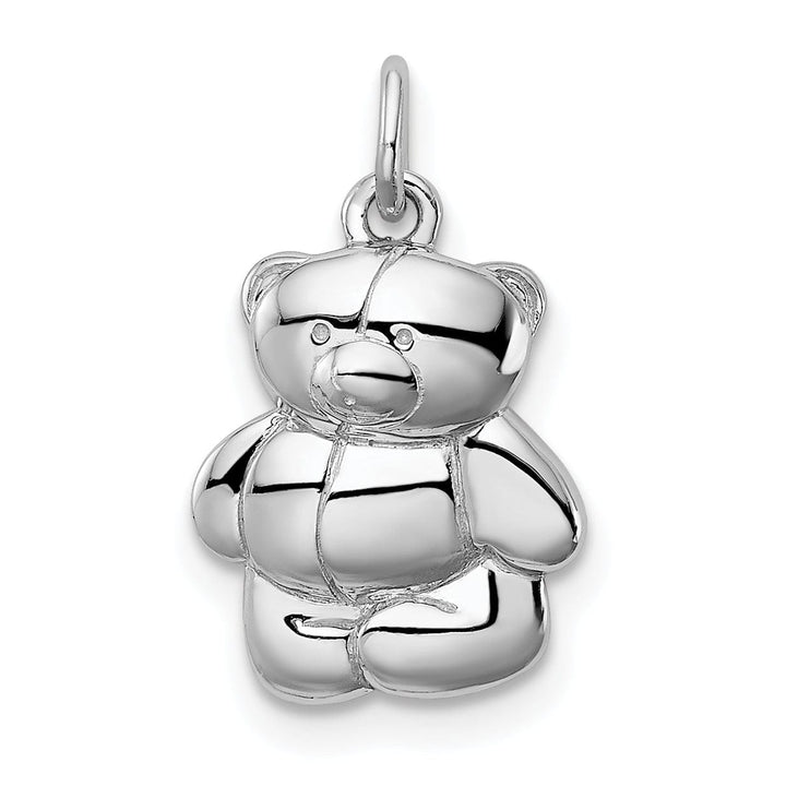 Lovely Rita's Pendants & Charms Sterling Silver Rhodium plated Teddy Bear Pendant