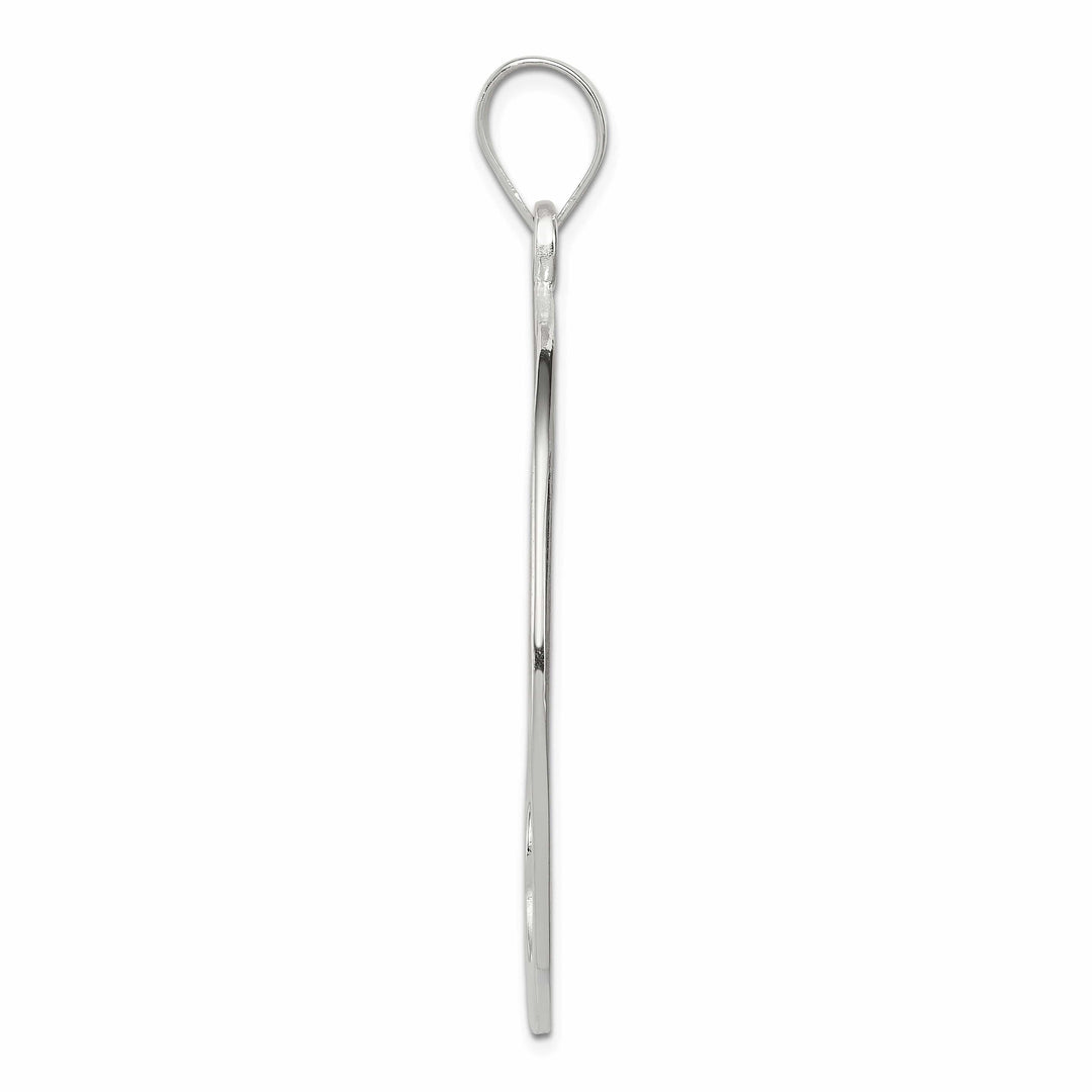 Lovely Rita's Pendants & Charms Sterling Silver Round Designer Pendant Slide