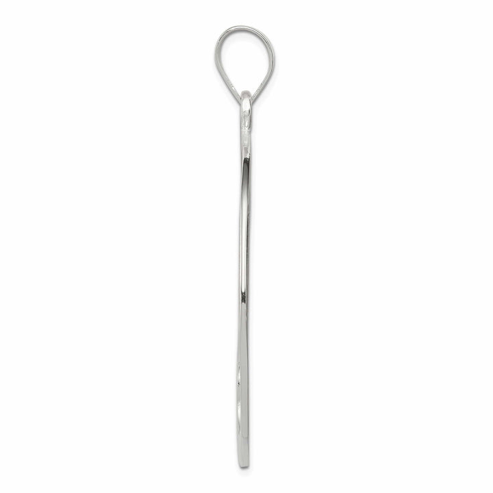 Lovely Rita's Pendants & Charms Sterling Silver Round Designer Pendant Slide