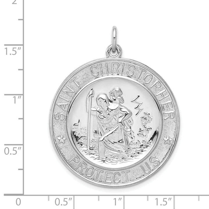 Lovely Rita's Pendants & Charms Sterling Silver Saint Christopher Medal
