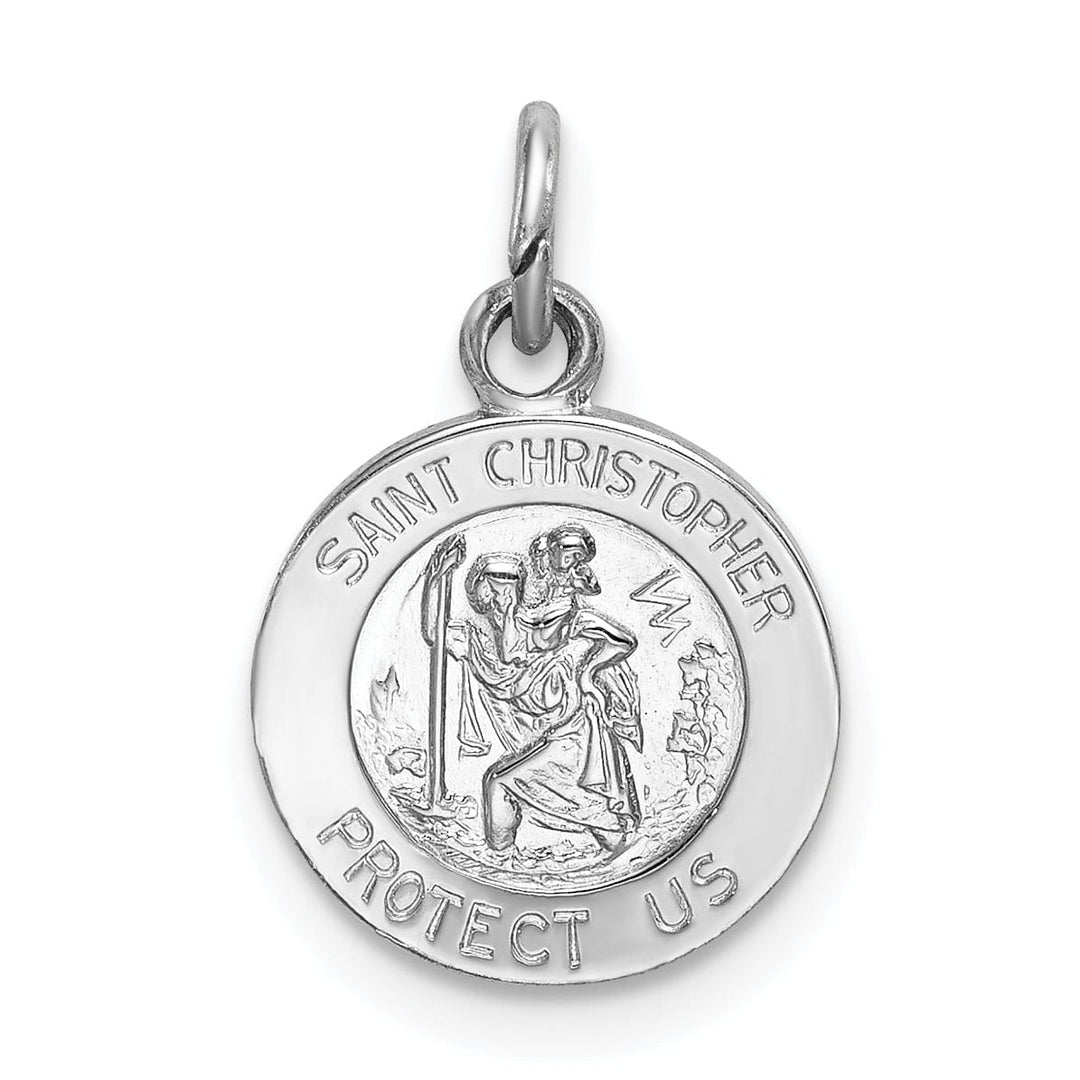 Lovely Rita's Pendants & Charms Sterling Silver Saint Christopher Medal