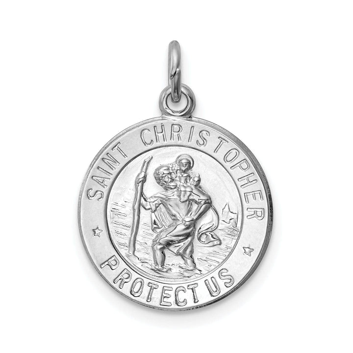 Lovely Rita's Pendants & Charms Sterling Silver Saint Christopher Medal