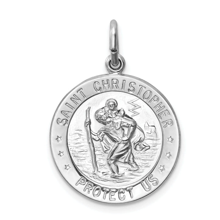 Lovely Rita's Pendants & Charms Sterling Silver Saint Christopher Medal