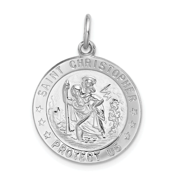 Lovely Rita's Pendants & Charms Sterling Silver Saint Christopher Medal