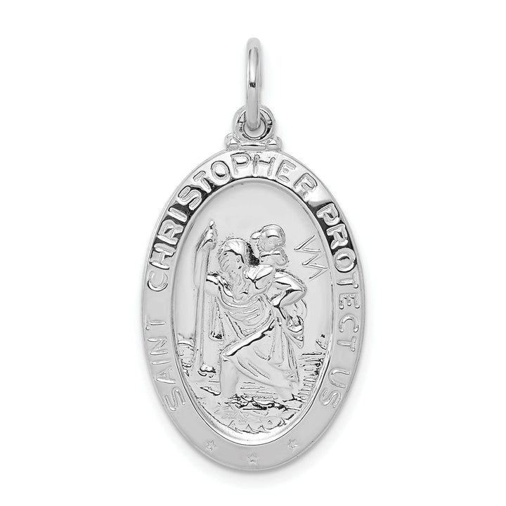 Lovely Rita's Pendants & Charms Sterling Silver Saint Christopher Medal