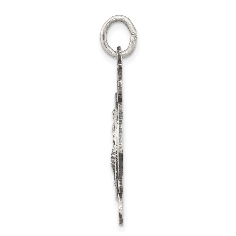 Lovely Rita's Pendants & Charms Sterling Silver Saint Florian Badge Medal