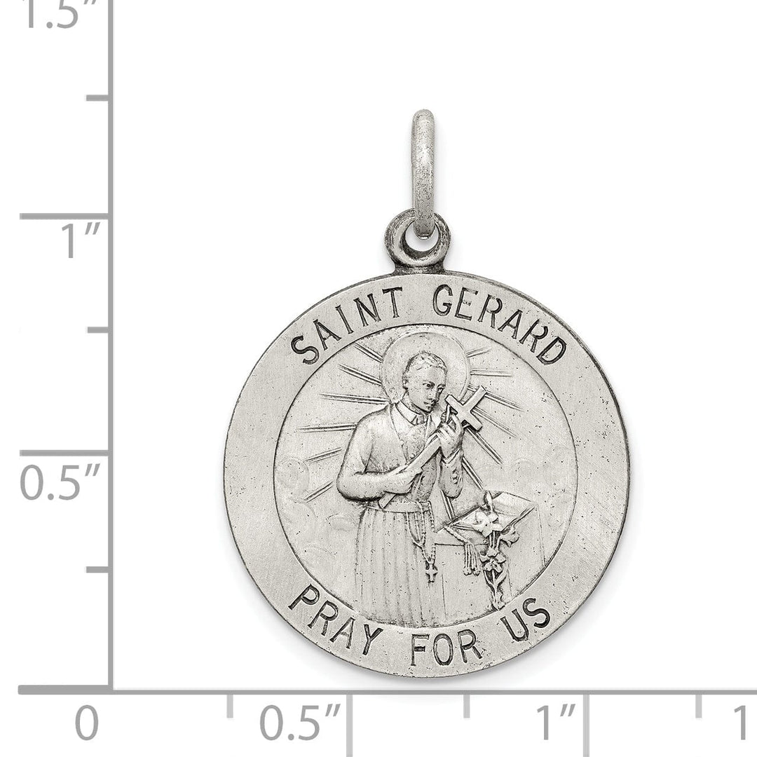 Lovely Rita's Pendants & Charms Sterling Silver Saint Gerard Medal